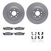 4212-54005 Geospec Brake Rotors w/Heavy-Duty Brake Pads & Hardware, 2011-2019 Ford/Lincoln/Mercury/Mazda, Position: Front - image 1