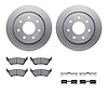 4212-54009 Geospec Brake Rotors w/Heavy-Duty Brake Pads & Hardware, 2012-2014 Ford/Lincoln/Mercury/Mazda, Position: Rear - image 1