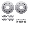 4212-54010 Geospec Brake Rotors w/Heavy-Duty Brake Pads & Hardware, 2012-2020 Ford/Lincoln/Mercury/Mazda, Position: Rear - image 1