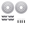 4212-55001 Geospec Brake Rotors w/Heavy-Duty Brake Pads & Hardware, 2003-2011 Ford/Lincoln/Mercury/Mazda, Position: Rear - image 1