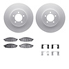 4212-55002 Geospec Brake Rotors w/Heavy-Duty Brake Pads & Hardware, 2003-2005 Ford/Lincoln/Mercury/Mazda, Position: Front - image 1