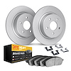 4212-55017 Geospec Brake Rotors w/Heavy-Duty Brake Pads & Hardware, 2003-2005 Ford/Lincoln/Mercury/Mazda, Position: Rear - image 1
