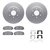 4212-67001 Geospec Brake Rotors w/Heavy-Duty Brake Pads & Hardware, 2005-2007 Infiniti/Nissan, Position: Front - image 1