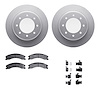 4212-67003 Geospec Brake Rotors w/Heavy-Duty Brake Pads & Hardware, 2012-2021 Infiniti/Nissan, Position: Rear - image 1