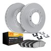4212-72087 Geospec Brake Rotors w/Heavy-Duty Brake Pads & Hardware, 2010-2011 Freightliner, Position: Rear - image 2