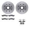 4212-99111 Geospec Brake Rotors w/Heavy-Duty Brake Pads & Hardware, 1995-2007 Ford/Lincoln/Mercury/Mazda, Position: Front