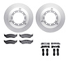 4212-99131 Geospec Brake Rotors w/Heavy-Duty Brake Pads & Hardware, 1999-2004 Ford/Lincoln/Mercury/Mazda, Position: Rear, Front - image 1