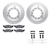 4212-99132 Geospec Brake Rotors w/Heavy-Duty Brake Pads & Hardware, 2006-2019 Ford/Lincoln/Mercury/Mazda, Position: Front, Rear - image 1