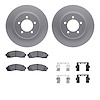 4212-99160 Geospec Brake Rotors w/Heavy-Duty Brake Pads & Hardware, 2002-2005 Ford/Lincoln/Mercury/Mazda, Position: Front - image 1