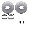 4212-99170 Geospec Brake Rotors w/Heavy-Duty Brake Pads & Hardware, 2004-2011 Ford/Lincoln/Mercury/Mazda, Position: Rear - image 1