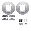 4212-99231 Geospec Brake Rotors w/Heavy-Duty Brake Pads & Hardware, 2007-2019 Multiple Makes/Models, Position: Rear, Front