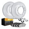 4212-99231 Geospec Brake Rotors w/Heavy-Duty Brake Pads & Hardware, 2007-2019 Multiple Makes/Models, Position: Rear, Front - image 2