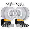 4214-99020 Geospec Brake Rotors w/Heavy-Duty Brake Pads & Hardware, 2011-2019 Ford/Lincoln/Mercury/Mazda, Position: Front and Re