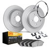 4222-40002 Geospec Brake Rotors w/Heavy-Duty Brake Pads/Sensor & Hardware Kit, 2002-2006 Multiple Makes/Models, Position: Rear - image 2