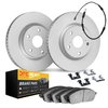 4222-40009 Geospec Brake Rotors w/Heavy-Duty Brake Pads/Sensor & Hardware Kit, 2003-2006 Mopar, Position: Front - image 2