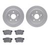 4302-01001 Geospec Brake Rotors with 3000-Series Ceramic Brake Pads Kit, 2007-2014 Suzuki, Position: Rear - image 1