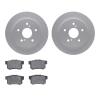 4302-01002 Geospec Brake Rotors with 3000-Series Ceramic Brake Pads Kit, 2010-2013 Suzuki, Position: Rear - image 1