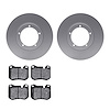4302-02006 Geospec Brake Rotors with 3000-Series Ceramic Brake Pads Kit, 1977-1988 Porsche, Position: Front - image 1