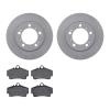 4302-02012 Geospec Brake Rotors with 3000-Series Ceramic Brake Pads Kit, 1997-2004 Porsche, Position: Rear - image 1