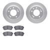4302-03022 Geospec Brake Rotors with 3000-Series Ceramic Brake Pads Kit, 2009-2016 Kia/Hyundai/Genesis, Position: Rear - image 1