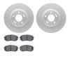 4302-03029 Geospec Brake Rotors with 3000-Series Ceramic Brake Pads Kit, 2015-2015 Kia/Hyundai/Genesis, Position: Front - image 1