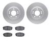 4302-03042 Geospec Brake Rotors with 3000-Series Ceramic Brake Pads Kit, 2010-2013 Kia/Hyundai/Genesis, Position: Front - image 1