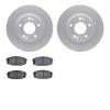 4302-03043 Geospec Brake Rotors with 3000-Series Ceramic Brake Pads Kit, 2009-2012 Kia/Hyundai/Genesis, Position: Front - image 1