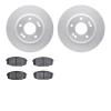 4302-03044 Geospec Brake Rotors with 3000-Series Ceramic Brake Pads Kit, 2014-2016 Kia/Hyundai/Genesis, Position: Front - image 1