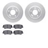 4302-03051 Geospec Brake Rotors with 3000-Series Ceramic Brake Pads Kit, 2011-2016 Kia/Hyundai/Genesis, Position: Front - image 1
