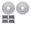 4302-03054 Geospec Brake Rotors with 3000-Series Ceramic Brake Pads Kit, 2012-2017 Kia/Hyundai/Genesis, Position: Front - image 1