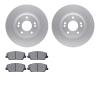 4302-03057 Geospec Brake Rotors with 3000-Series Ceramic Brake Pads Kit, 2014-2018 Kia/Hyundai/Genesis, Position: Front - image 1
