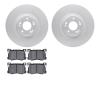 4302-03059 Geospec Brake Rotors with 3000-Series Ceramic Brake Pads Kit, 2015-2017 Kia/Hyundai/Genesis, Position: Front - image 1