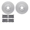 4302-03060 Geospec Brake Rotors with 3000-Series Ceramic Brake Pads Kit, 2015-2017 Kia/Hyundai/Genesis, Position: Front - image 1