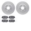 4302-03067 Geospec Brake Rotors with 3000-Series Ceramic Brake Pads Kit, 2010-2013 Kia/Hyundai/Genesis, Position: Front - image 1