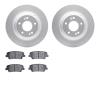 4302-03070 Geospec Brake Rotors with 3000-Series Ceramic Brake Pads Kit, 2010-2016 Kia/Hyundai/Genesis, Position: Rear - image 1
