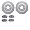 4302-03073 Geospec Brake Rotors with 3000-Series Ceramic Brake Pads Kit, 2010-2019 Kia/Hyundai/Genesis, Position: Rear - image 1