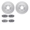 4302-03085 Geospec Brake Rotors with 3000-Series Ceramic Brake Pads Kit, Fits Select Kia/Hyundai/Genesis, Position: Front - image 1
