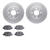 4302-07002 Geospec Brake Rotors with 3000-Series Ceramic Brake Pads Kit, 2009-2019 Mopar, Position: Rear - image 1