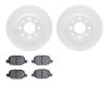4302-07003 Geospec Brake Rotors with 3000-Series Ceramic Brake Pads Kit, 2013-2019 Mopar, Position: Rear - image 1