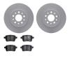 4302-07006 Geospec Brake Rotors with 3000-Series Ceramic Brake Pads Kit, 2014-2019 Mopar, Position: Rear - image 1