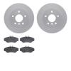 4302-11003 Geospec Brake Rotors with 3000-Series Ceramic Brake Pads Kit, 1999-2004 Land Rover, Position: Front - image 1