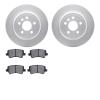 4302-11013 Geospec Brake Rotors with 3000-Series Ceramic Brake Pads Kit, 2013-2015 Land Rover, Position: Rear - image 1