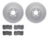 4302-11015 Geospec Brake Rotors with 3000-Series Ceramic Brake Pads Kit, 2010-2012 Land Rover, Position: Front - image 1