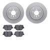 4302-11018 Geospec Brake Rotors with 3000-Series Ceramic Brake Pads Kit, 2010-2013 Land Rover, Position: Rear - image 1