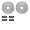 4302-13035 Geospec Brake Rotors with 3000-Series Ceramic Brake Pads Kit, 2011-2016 Subaru, Position: Front - image 1