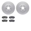 4302-13036 Geospec Brake Rotors with 3000-Series Ceramic Brake Pads Kit, Fits Select Multiple Makes/Models, Position: Front - image 1