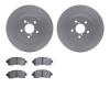4302-13039 Geospec Brake Rotors with 3000-Series Ceramic Brake Pads Kit, Fits Select Subaru, Position: Front - image 1