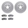 4302-13040 Geospec Brake Rotors with 3000-Series Ceramic Brake Pads Kit, Fits Select Subaru, Position: Front - image 1