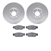 4302-20004 Geospec Brake Rotors with 3000-Series Ceramic Brake Pads Kit, 2003-2005 Jaguar, Position: Front - image 1