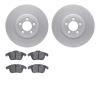 4302-20010 Geospec Brake Rotors with 3000-Series Ceramic Brake Pads Kit, 2006-2010 Jaguar, Position: Front - image 1